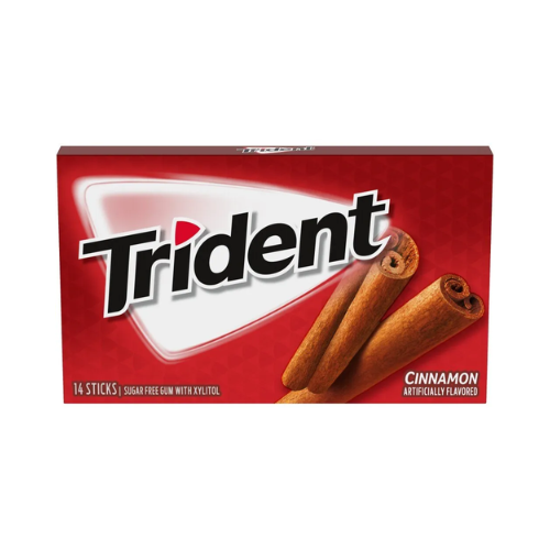 Trident Chewing Gum Cinnamon 14s