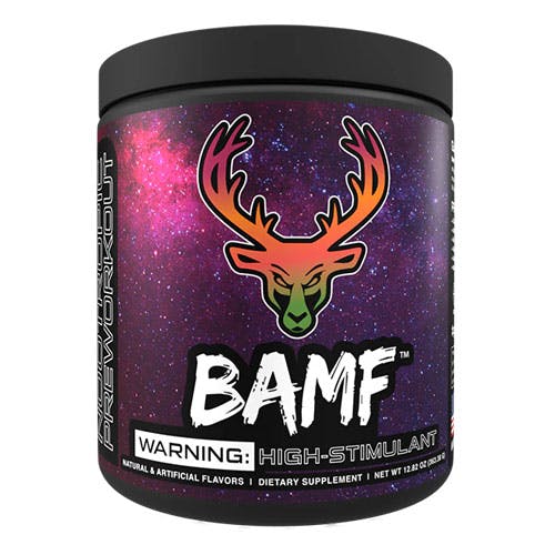 Bucked Up BAMF High Stimulant Pre-Workout POG Flavour