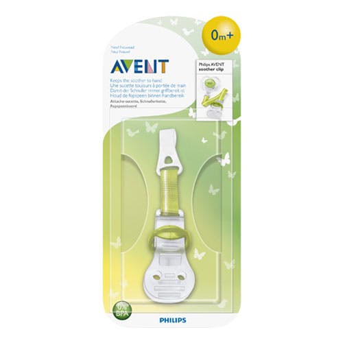 Philips Avent Soother Clip 0m+ (SCF 185/00) - Assorted Color