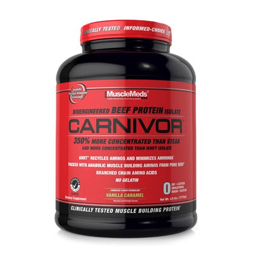 MuscleMeds Carnivor Beef Protein Isolate 4LB (56 Servings)
