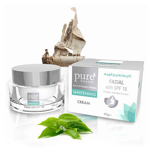 Pure Beauty Whitening Facial Cream with  SPF15  50gm