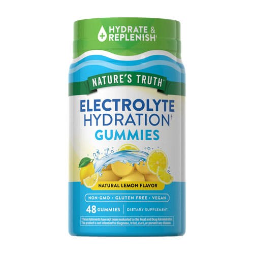 Nature’s Truth Electrolyte Hydration Gummies - 48 Gummies