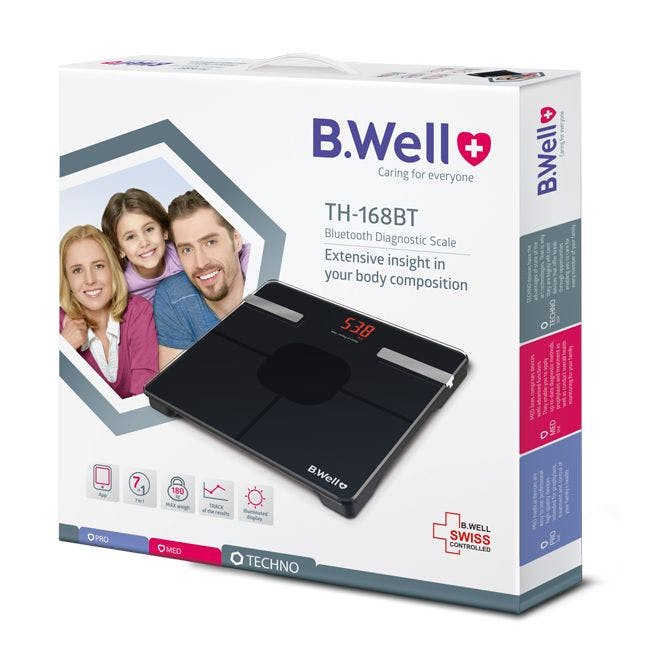 B.Well Digital Personal Scale with Bluetooth - TH 168BT