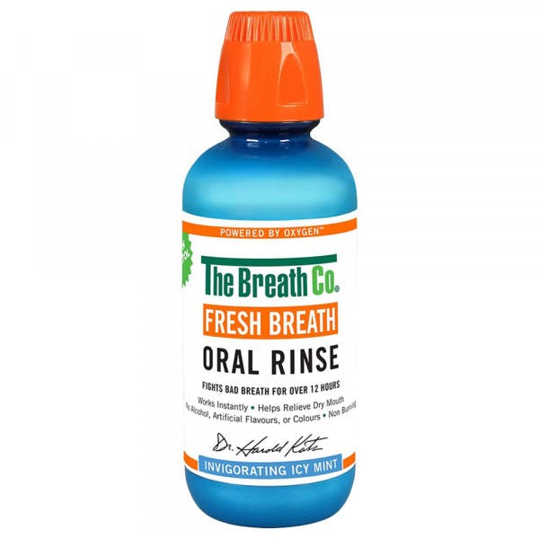TheBreathCo. Fresh Breath Oral Rinse Icy Mint 500 ml