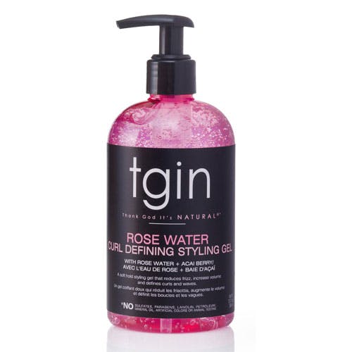 TGIN Rose Water Curl Defining Styling Gel 384ml
