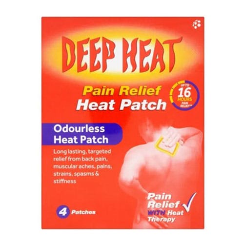 Deep Heat Patch - Pack of 4
