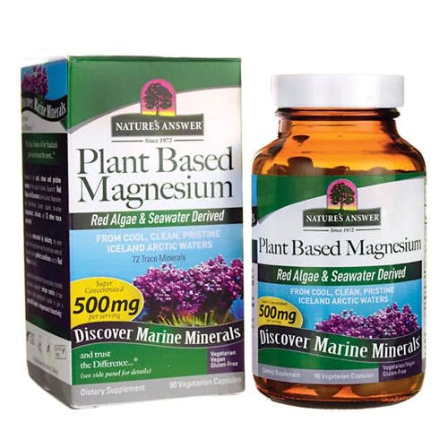 Natures Answer Plant Based Magnesium-90 Capsules
