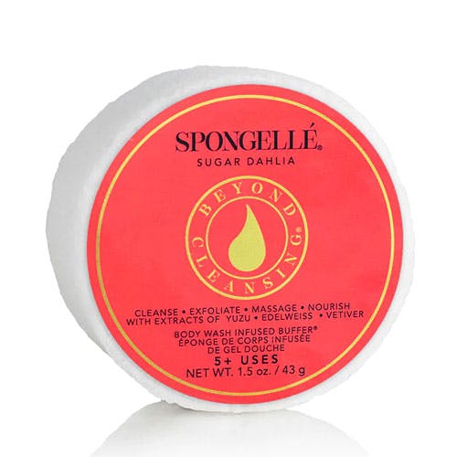Spongelle Sugar Dahlia Spongette for Travel 43gm - 5+ Uses