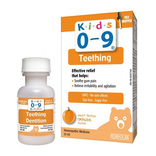 Homeocan Kids 0-9 Teething Oral Solution 25ml - Orange Flavor