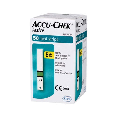 Accu-Chek Active Strips - 50 Test Strips