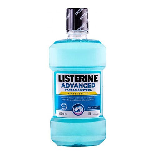 Listerine Advanced Tartar Control Antiseptic Mouthwash 500ml