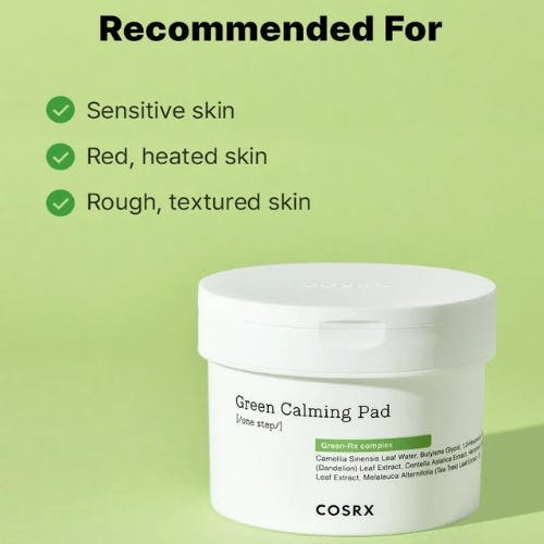 cosrx One Step Green Calming 70 Pad's