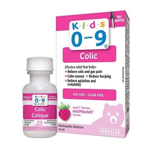 Homeocan Kids 0-9 Colic Oral Solution 25ml - Raspberry Flavor